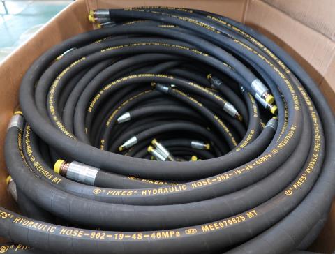 UPE ultra wear-resistant sandblasting machine special hose DN51 braided oil-resistant wall thickness