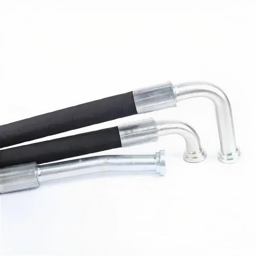 SAE 100R1AT one layer steel wire braided hose is lightweight and flexible, suitable for medium and l