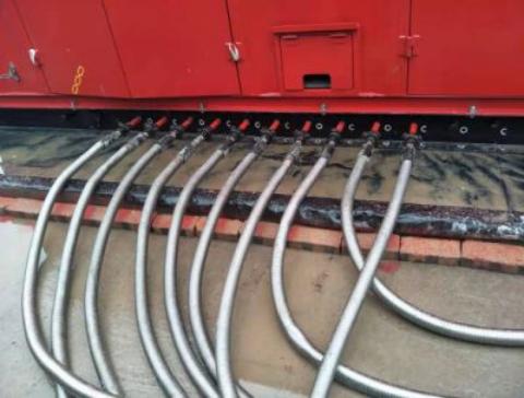 High elasticity liquid cooled buffer tube: shock absorption and impact resistance, protecting precis