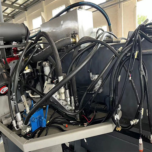 Steel wire braided rubber hose double-layer braided anti explosion safety factor 4:1 for heavy-duty
