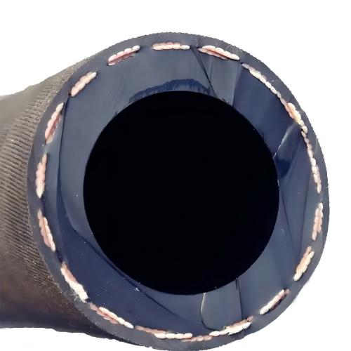 Large caliber industrial rubber hose with an inner diameter of 6 inches and a working pressure of 1.